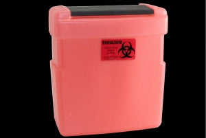 Pinestar Red Plastic Container - Red Plastic Container - 610R