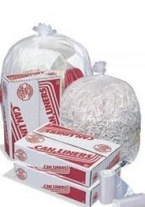 Inteplast Group Hi Density Coreless Rolls - Natural Can Liner, 6 micron, 24" x 33", HDPE - MR24339MC