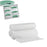 Inteplast Group Nova Heavy Duty Can Liners - Nova Heavy Duty HDPE Can Liner, Natural, 30" x 37", 16 Mic - VMR30373MC