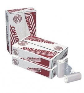 Inteplast Group Hi Density Coreless Rolls - Natural Can Liners, 14 micron, 38" x 60" - MR38602MC