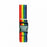 Pocket Nurse Gait Transfer Belt with Buckle - Gait Transfer Belt with Plastic Buckle, Nylon, Rainbow, 2"W x 60"L - 05-76-6220-RNBOW