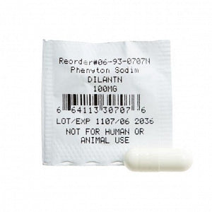 Pocket Nurse Demo Dose Phenyton Sodim (Dilantn) - Demo Dose Phenytoin Sodium Simulated Medication, for Instructional Use Only, Not for Human or Animal Use - 06-93-0707