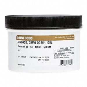 Pocket Nurse Demo Dose Simbase Gel - Demo Dose Simbase Gel, for Instructional Use Only, Not for Human or Animal Use - 06-93-1804