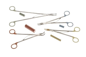 Teleflex Medical Hemoclip Traditional Titanium Ligating Clips - Titanium Hemoclip Clip, Size L - 523870