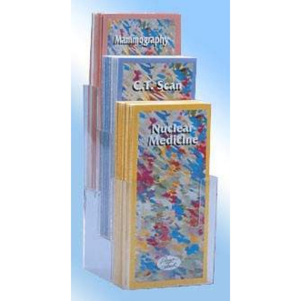 Brochure Holder Counter Top 3 Pocket 1/Each