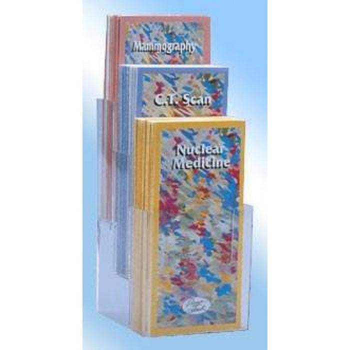 Brochure Holder Counter Top 3 Pocket 1/Each