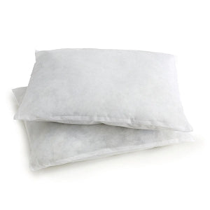 Medline ComfortMed Disposable Pillows - ComfortMed Disposable Pillow, Medium Weight, 18" x 24" - PM1824-15