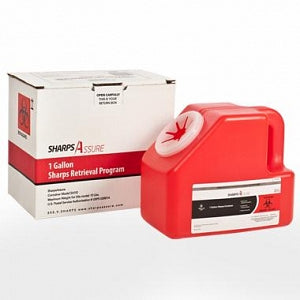 Post Medical Sharps Disposal Mail-Back Kits - Sharps Retrieval Kit, 1 gal, 2/Pack - PMSA-1G