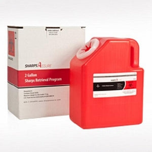 Post Medical Sharps Disposal Mail-Back Kits - Sharps Retrieval Kit, 2 gal., 2/Pack - PMSA-2G