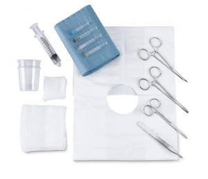 Owens and Minor Laceration Trays - Laceration Tray - 2681