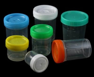 Parter Medical Specimen Containers - CONTAINER SPECIMEN 120ML W/LID, P ...