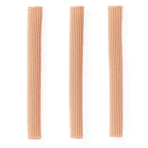 Medline Gel Ribbed Digital Toe Tubes - GEL DIGITAL TUBE NARROW-6" X 3/4", 3/PK - POD14211N