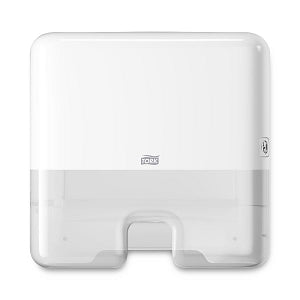 Essity Tork Elevation Xpress Mini Hand Towel Dispensers - Tork 552120 Elevation Xpress Mini Hand Towel Dispenser, White, 11.6" H x 11.9" W x 4.0" D, for Tork 100297, 420570, 101293, 424814 and 424864 - 552120
