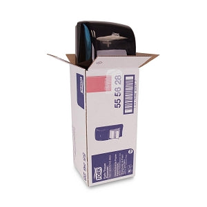 Essity Tork Elevation High Capacity Bath Tissue Dispensers - Tork Elevation 555628 High-Capacity Bath Tissue Dispenser, Plastic, Black, 14.2" H x 6.3" W x 6.46", for Tork 110292A or 110291A - 555628