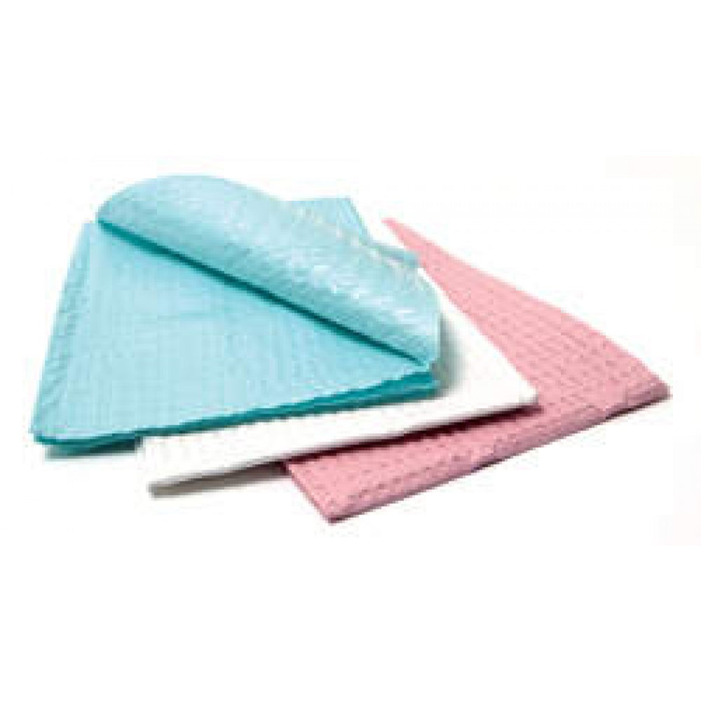 Disposable Towel Color: White Material: 3 Ply Tissue Dimensions: 13" X 18" 500 / Case