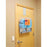 PPE Dispenser with Sign Holder Bulk PPE Dispenser with Sign Holder - 21.375"W x 4.75"D x 23"H