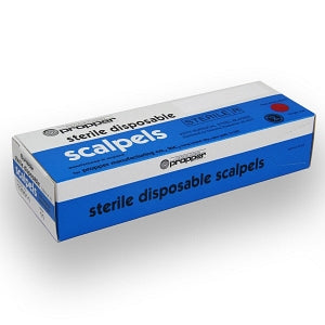 Propper Mfg Sterile Stainless Steel Scalpels - Sterile Stainless Steel ...