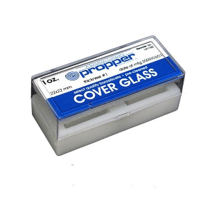 Propper Mfg Select Cover Glasses - Select Glass Cover, Slip, 22 mm x 22 mm, 10 oz. - 14110200
