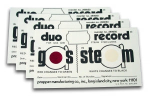 Propper Mfg Duo-Record Card System - Duo-Record Steam Card, Sterilization - 26905100