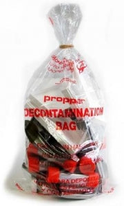 Propper Mfg Propper Decontamination Bags - Decontamination Bag, 24" x 36", Clear - 32203600