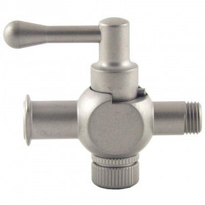 Cadence Science 1-Way Bore Stopcock - One-Way Stopcock, Stainless Steel, 3 mm Bore, Animal Use Only - 6043SSIND