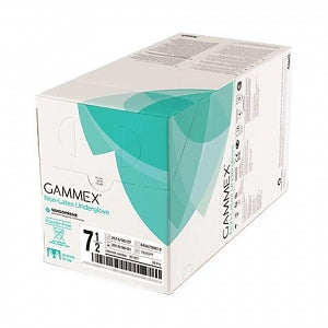 Ansell Healthcare Gammex Undergloves - Neoprene Surgical Undergloves, Green, Size 7.5 - 340060075