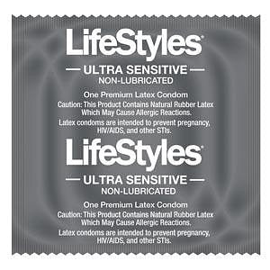 Lifestyles Healthcare Pte Ltd Lifestyles Non-Lubricated Condoms - CONDOM, NON LUBE LIFESTYLE - 5700