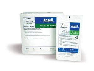 Ansell Encore Orthopedic Powder-Free Latex Gloves - Encore Ortho Powder-Free Latex Surgical Gloves, Size 6.5 - 5788002