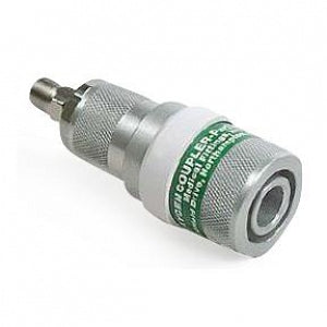 Precision Medical Schrader-Style Vacuum Check Coupler - Schrader-Style Vacuum Check 1/8" NPT Male Coupler - 6351