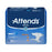 Attends Healthcare Products Attends DermaDry Advance Briefs - Attends DermaDry Heavy Absorbency Brief, Size XL, 58" to 63" Waist, 20/Pack - DDA40