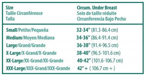 Medline Post-Surgical Compression Bras - Post-Surgical Compression Bra, Size XL, 38" to 40" (96.5-101.6 cm) - PRMMAMCOMP4