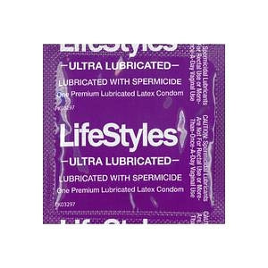 Lifestyles Healthcare Pte Ltd Lifestyles Condoms - Lifestyles Lubricated Condoms with Spermicide - 5500
