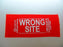 Patient Safety Gear Wrong-Site Sleeves - Wrong Site Sleeve, Arm, Orange - GWS-04