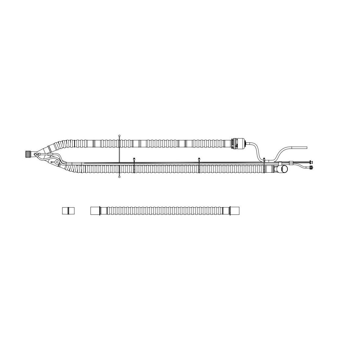 Patient Circuit with PEEP, 22 mm