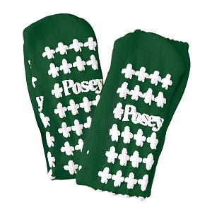 Posey Company Fall Management Socks - Fall Management Slipper Socks, Standard, Green - 6239G