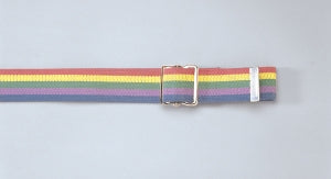 Posey Company Metal Buckle Gait Belts - Transfer Gait Belt, Long, Fiesta - 6527L