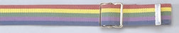 Posey Company Metal Buckle Gait Belts - Transfer Gait Belt, Long, Fiesta - 6527L