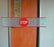Posey Door Guard - "Stop" Doorframe Door Guard, Mesh - 8210