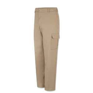 Vf Workwear-Div / Vf Imagewear (W) Men's Industrial Cargo Pants - Men's Industrial Cargo Pants, 65% Polyester/35% Cotton, Khaki, 34" x 28" - PT88KH-34-28