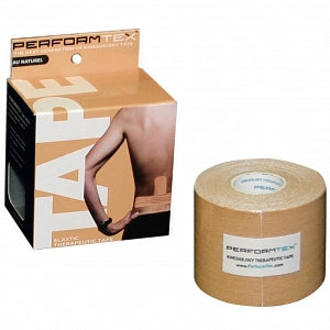 PerformTex Kinesiology Cotton Tapes - Kinesiology Cotton Tape, AU Nature, 2" x 5 m - PT2505AU