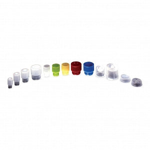 Evergreen Scientific Polyethylene Caps - CAPS, STOPPERS TO FIT 16MM TUBES, RED - 300-2916-R20