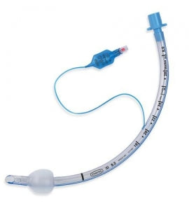 Smiths Medical Portex PVC Oral / Nasal Tracheal Tubes - Blue Line Oral / Nasal Endotrach Cuffed Trach, 9.5 mm - 100/199/095