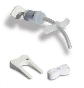 Smiths Medical Bivona Uncuffed FlexTend Plus Trach Tubes - Tracheostomy Tube, Pediatric Standard, Straight, Flex Extended, 4 mm - 60PFSS40
