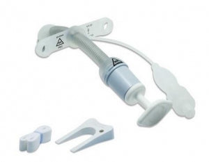 Smiths Medical Bivona Uncuffed FlexTend Plus Trach Tubes - Tracheostomy Tube, Tight to Shaft, Flextend Pediatric, Straight Neck, 5 mm - 67PFSS50