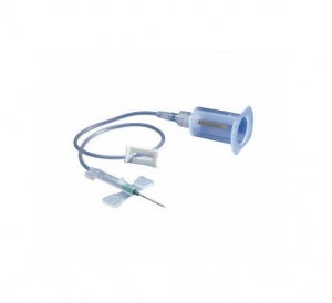 Smiths Medical Saf-T Wing Blood Collection and Infusion - Blood Collection and Infusion Set with Winged Needle, 25G x 3/4", 12" of Tubing and Pre-Attached Saf-T Holder Device - 982512
