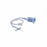 Smiths Medical Saf-T Wing Blood Collection and Infusion - Blood Collection and Infusion Set with Winged Needle, 25G x 3/4", 12" of Tubing and Pre-Attached Saf-T Holder Device - 982512