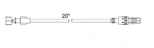Smiths Medical Standard Bore Extension Sets - Swivel set Extension Set, Male Luer Lock, 20" - MX450SL