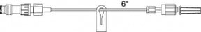 Smiths Medical Standard Bore Extension Sets - Extension Set with SmartSite Valve, Male Luer Slip - SM5001
