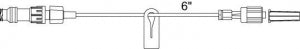 Smiths Medical Standard Bore Extension Sets - Extension Set with SmartSite Valve, Male Luer Slip - SM5001