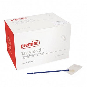 Premier Products TastyTooth Fluoride Varnish - Tasty Tooth Fluoride Varnish, Melon, 0.5 mL - 9007581